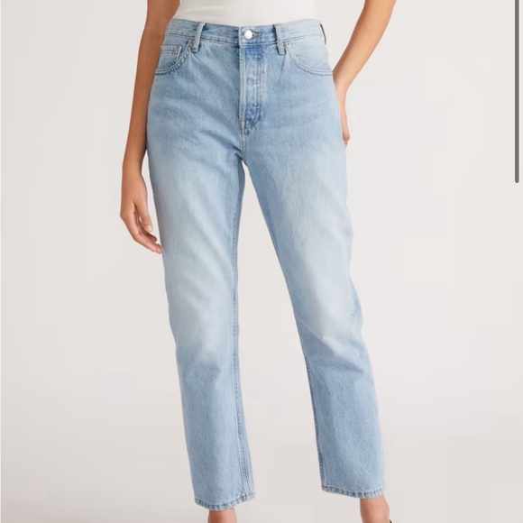 The 90s Cheeky Jean in Vintage Sunbleached Blue by Everlane - Picture 2 of 2